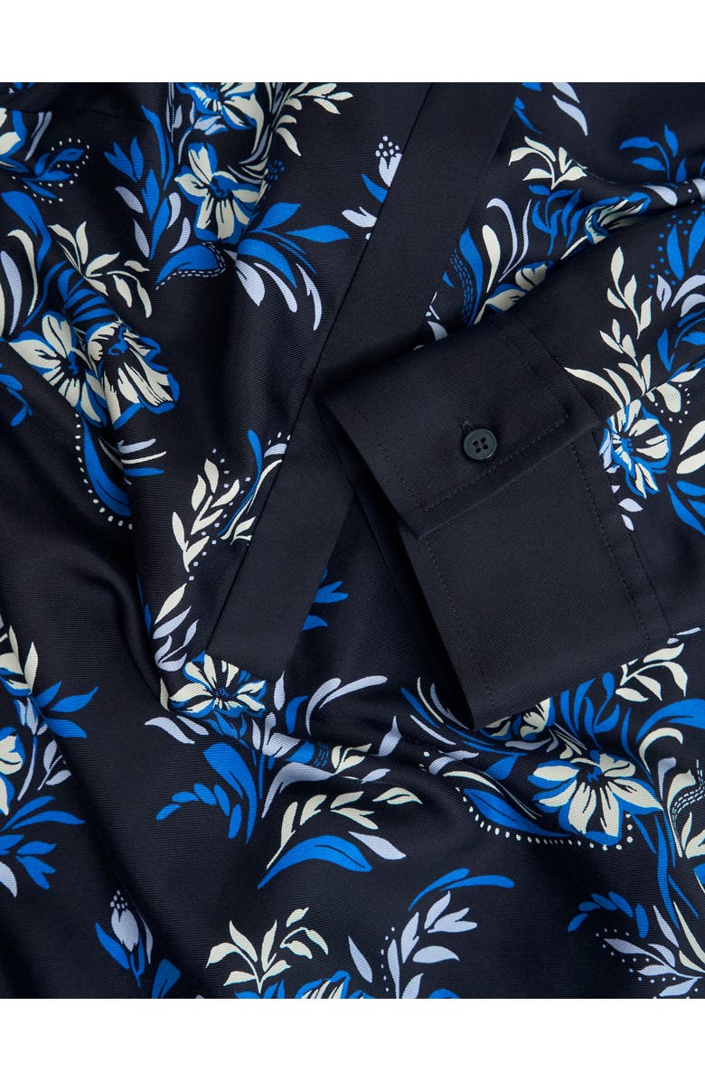 HOBBS LONDON Marciella Dress, Alternate, color, Navy Multi