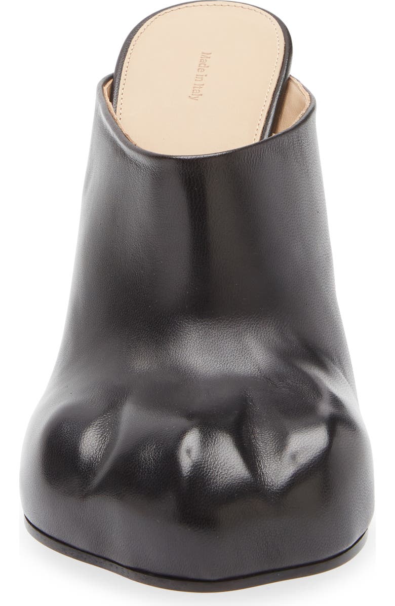 JW Anderson Paw Block Heel Mule, Alternate, color, Black