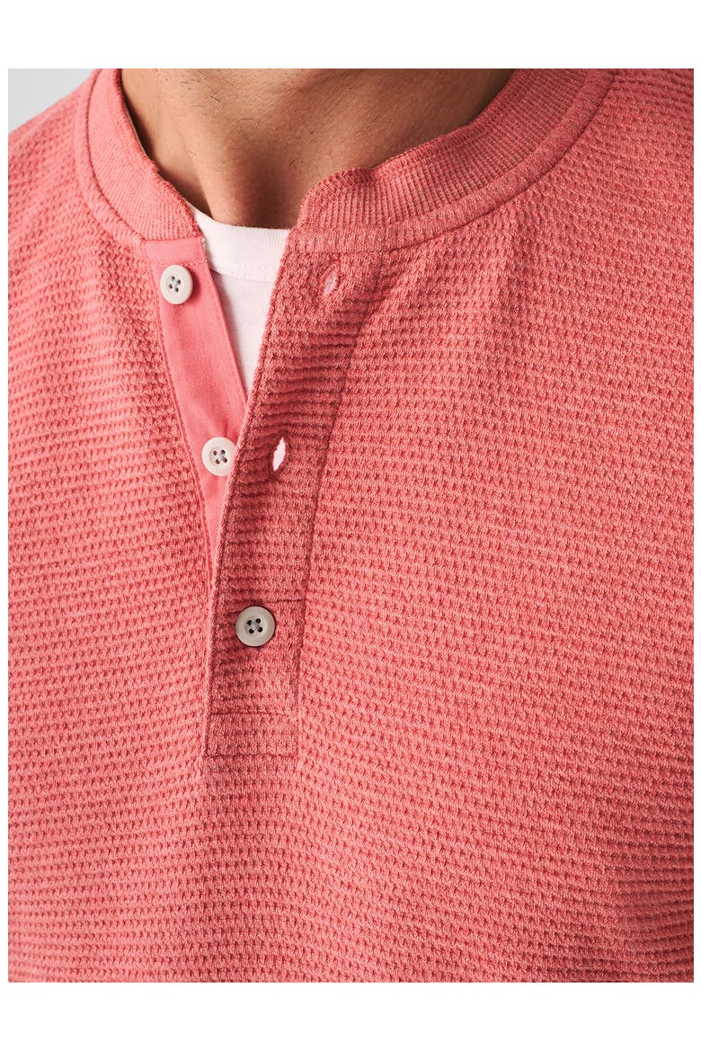 Clean Spring Surf Faherty Surf Waffle Henley (Men) | Nordstromrack