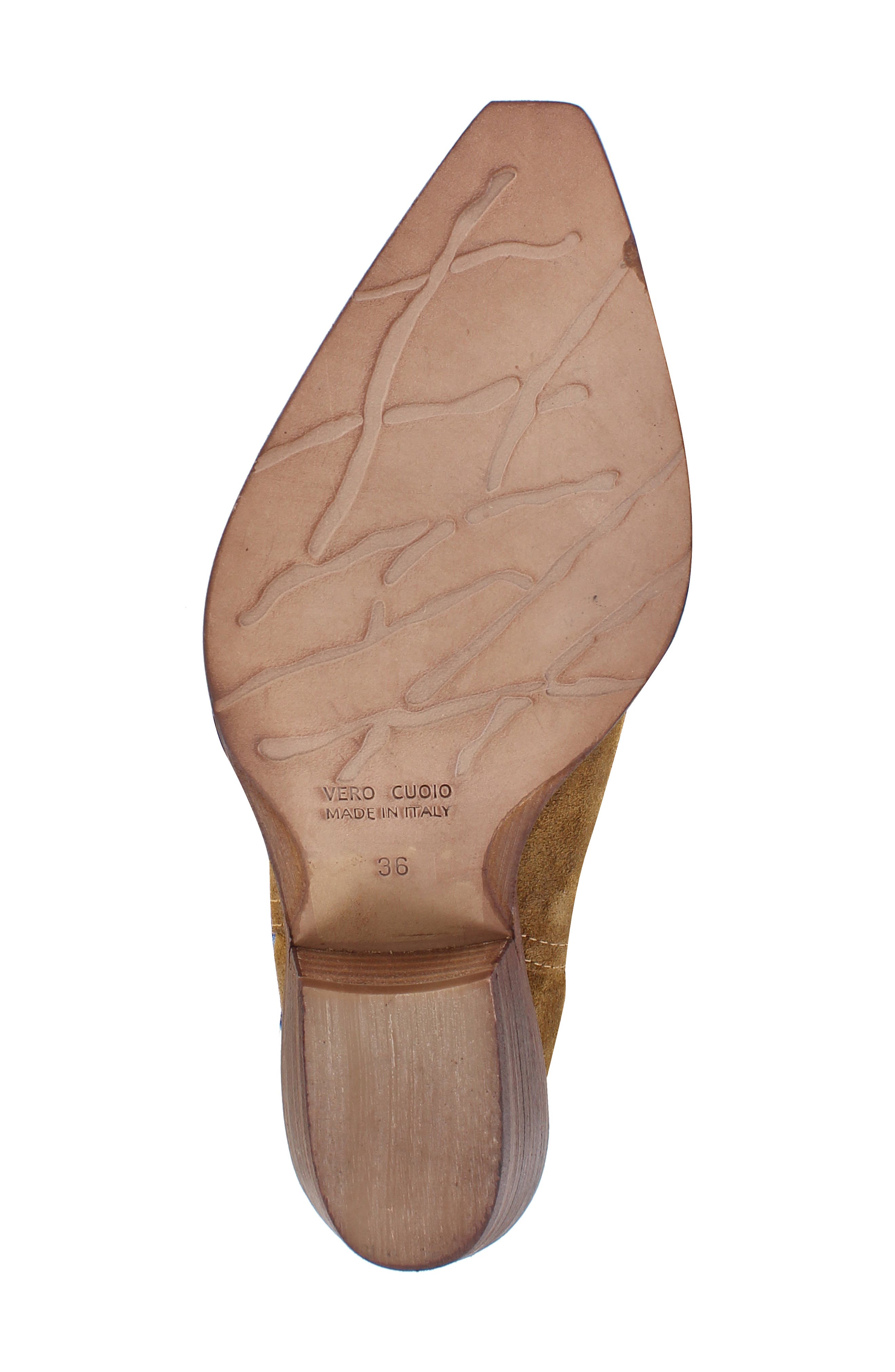 ZIGI Elif Western Boot, Alternate, color, Tan Blue D