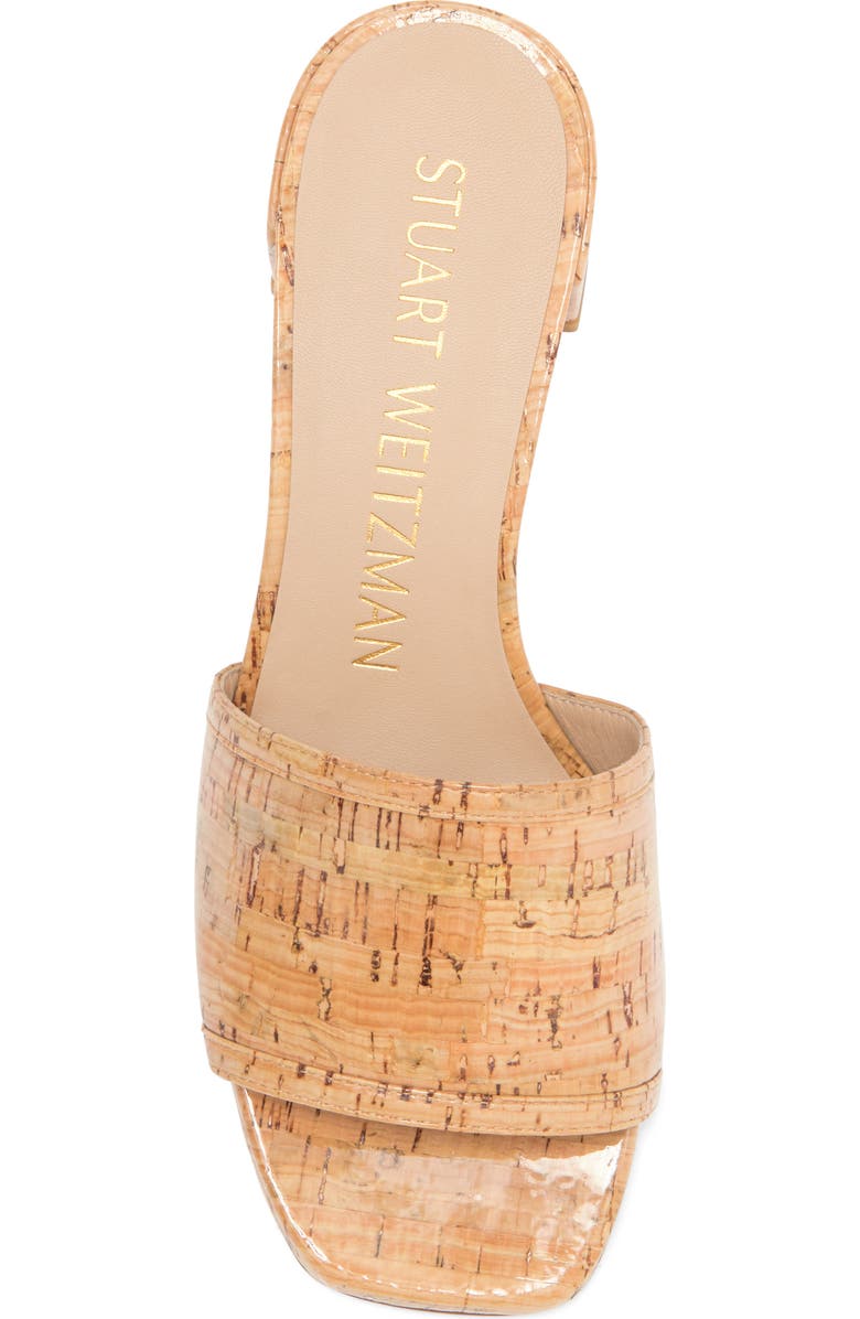 Stuart Weitzman Cayman 35 Block Slide Sandal, Alternate, color,