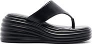 Therapy Australia FRAME square toe Wedge Sandal