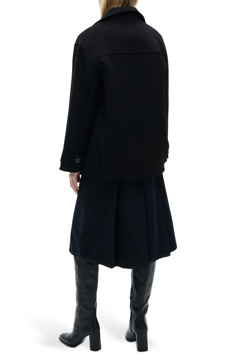 MANGO Wool Blend Coat, Alternate, color, 