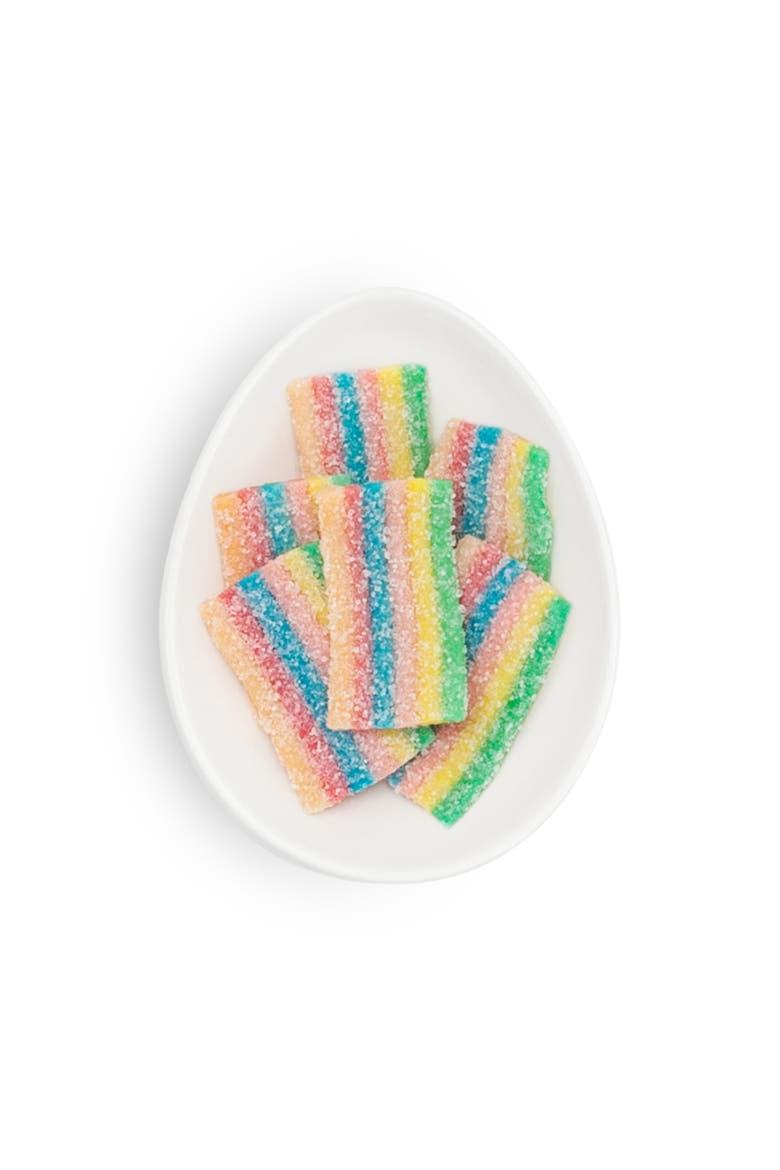 Sour Rainbows Set of 3 Candy Cubes, Alternate, color, NO COLOR