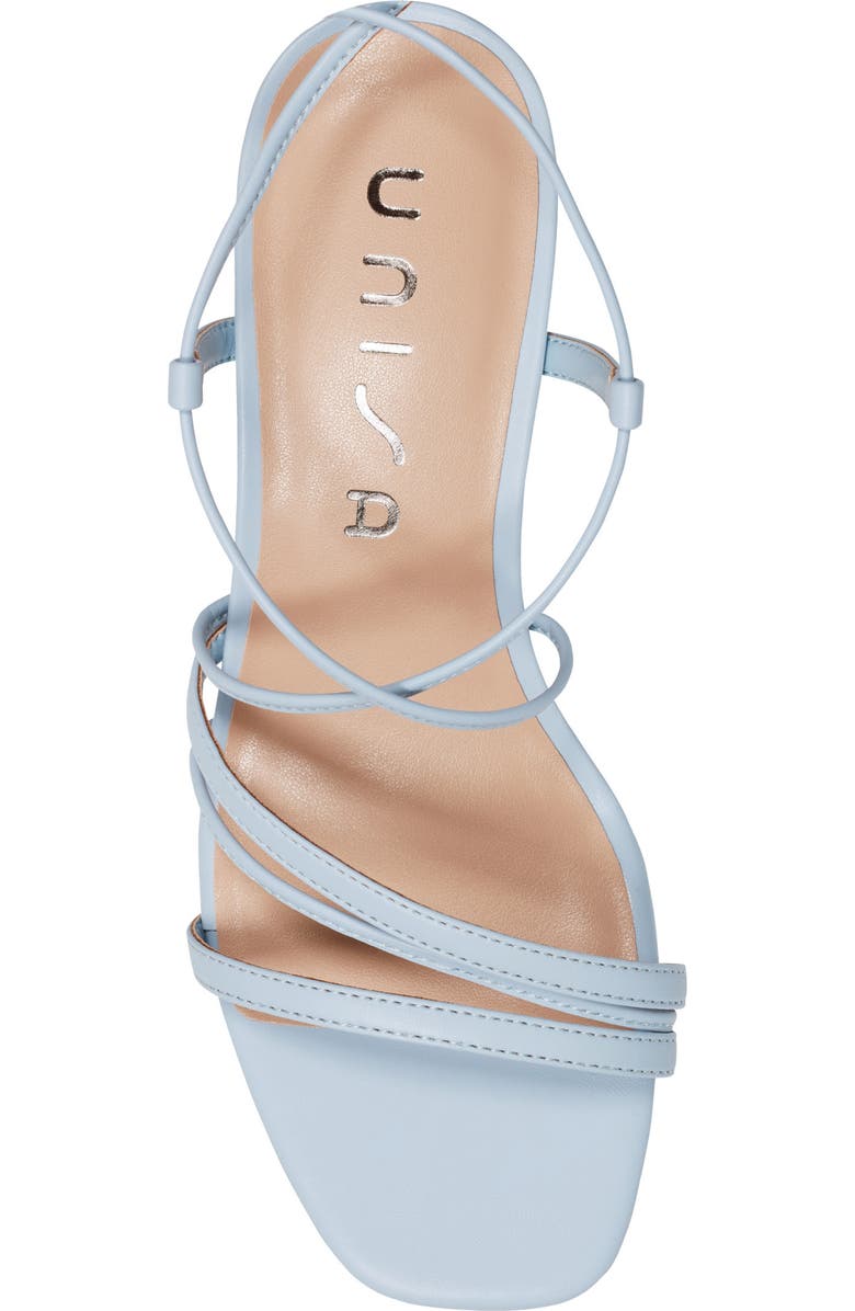 UNISA Platino Faux Leather Block Heel Sandal, Alternate, color,