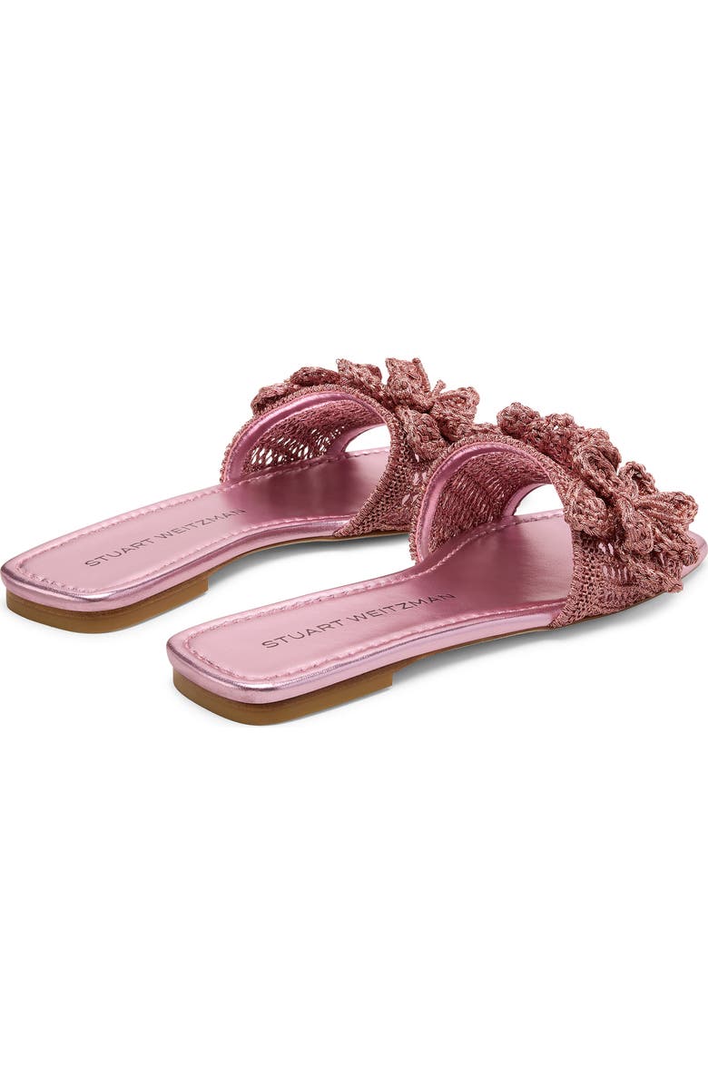 Stuart Weitzman Lotus Slide Sandal, Alternate, color, Pink Sand