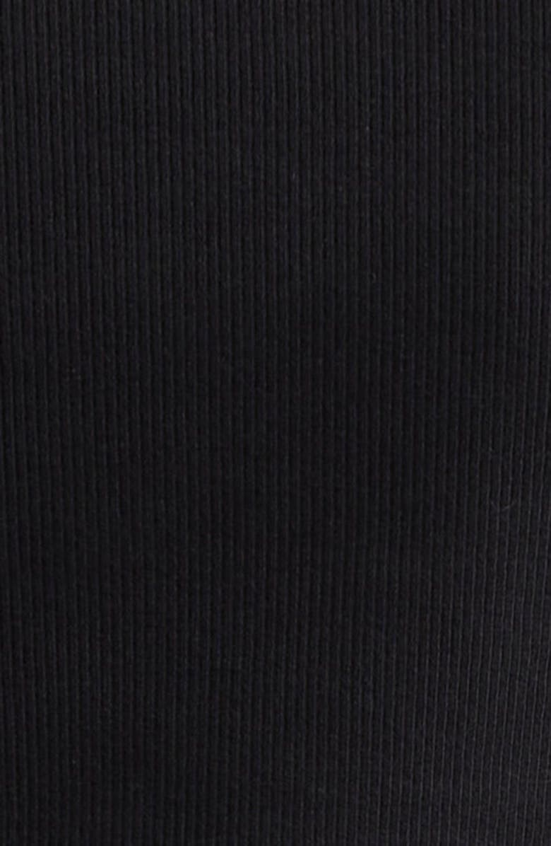 Cinq à Sept Beverly Crystal Button-Up Stretch Cotton Shirt, Alternate, color, Black/ White