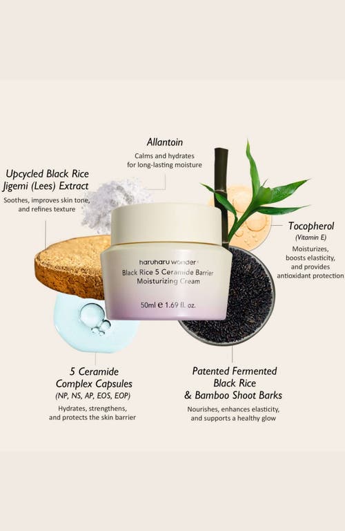 Haruharu Wonder Black Rice 5 Ceramide Barrier Moisturizing Cream