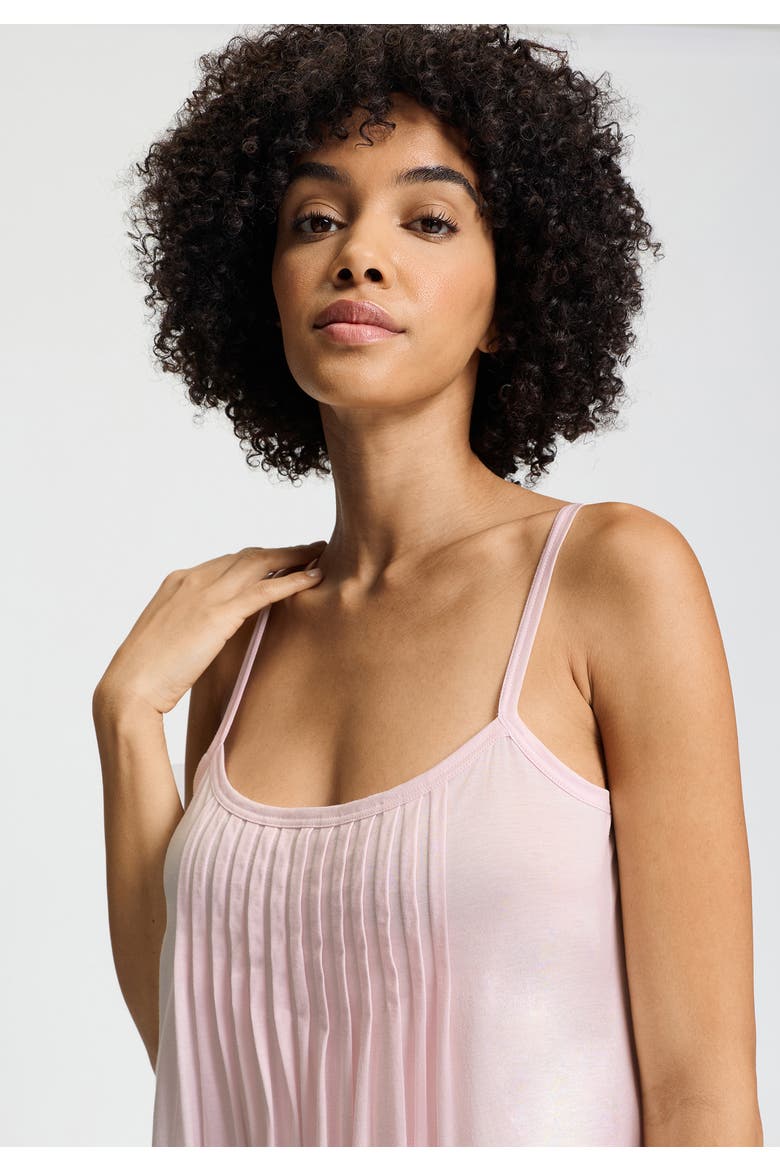 Juliet Pleated Cotton Babydoll, Alternate, color, Rose Bath
