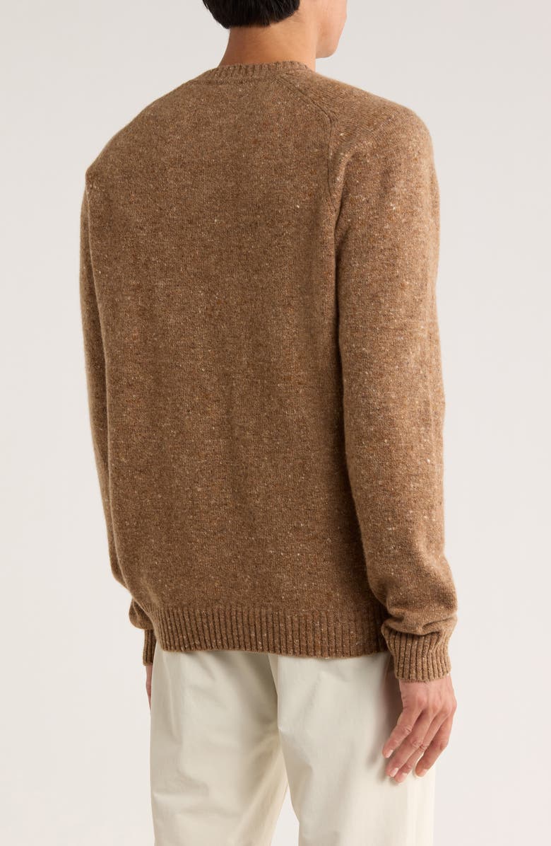 Jack Victor Canora Crewneck Sweater, Alternate, color, Camel