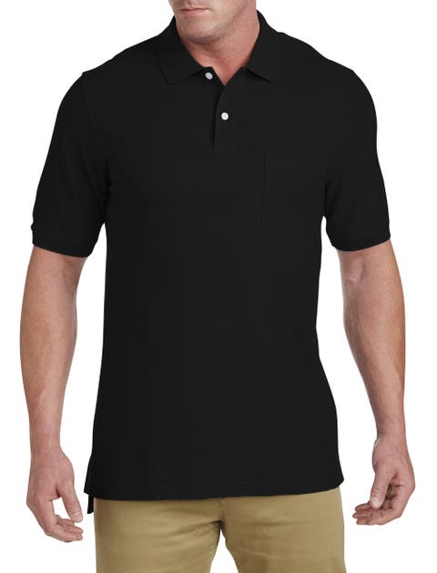 Big & Tall Pocket Piqué Polo Shirt