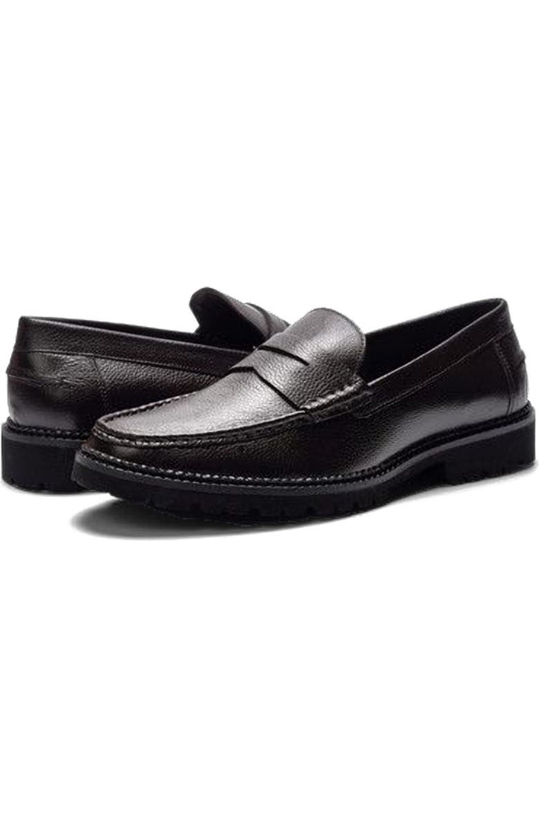 A. Veer Jasper Penny Loafer, Alternate, color, Brown Leather