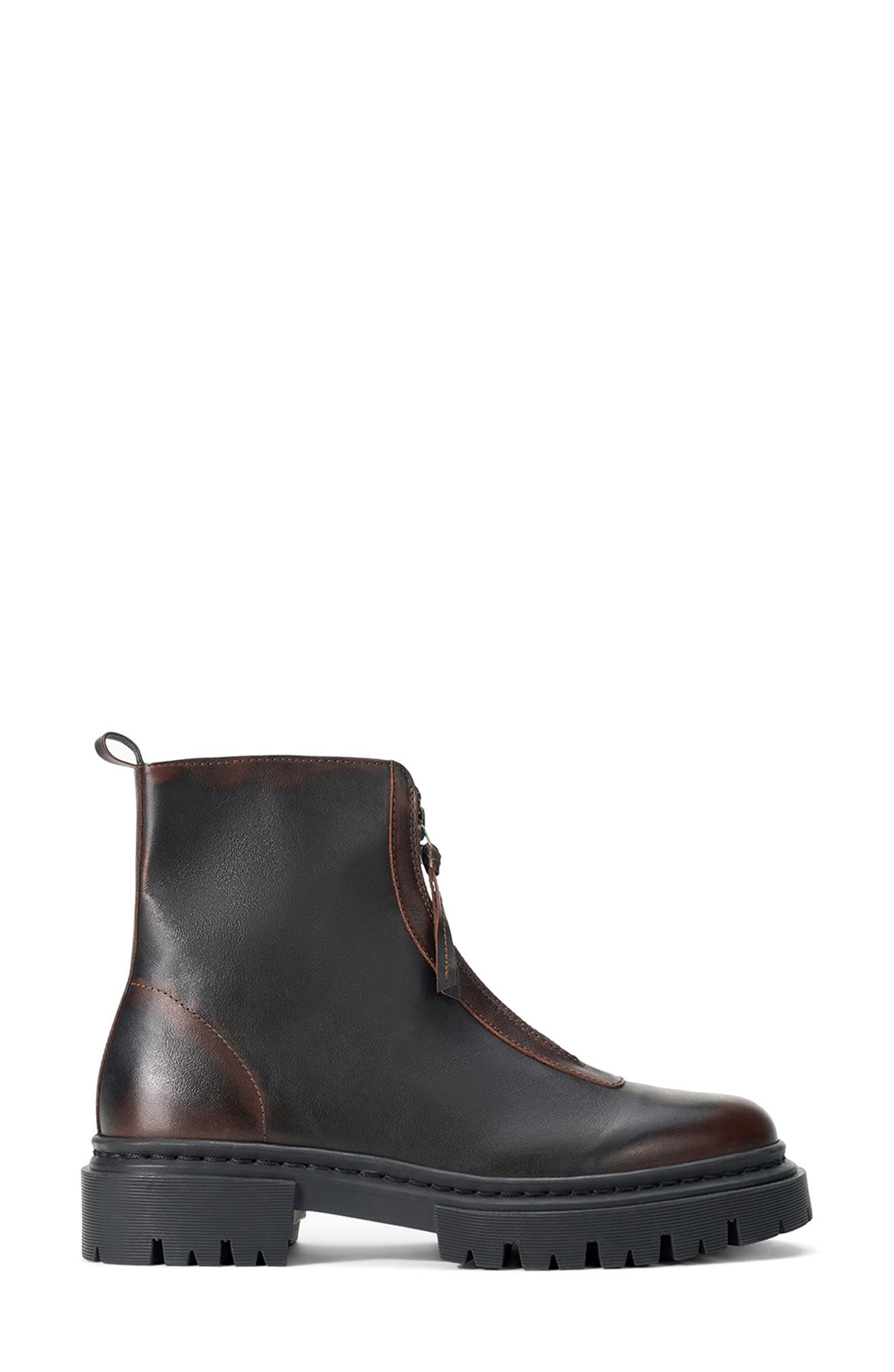 Miles Leather Ankle Boot, Alternate, color, ESPRESSO DISTRESSED