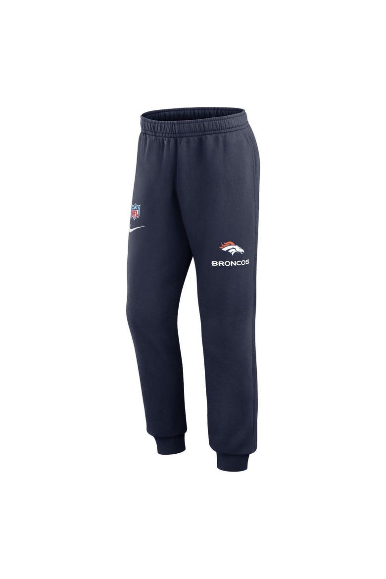 Men's Nike Navy Denver Broncos 2023 Sideline Club Jogger Pants, Alternate, color, Navy
