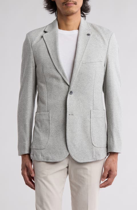 Textured Two-Button Sport Coat
