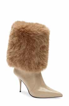 Jeffrey Campbell Thermal Faux Fur Cuff Bootie