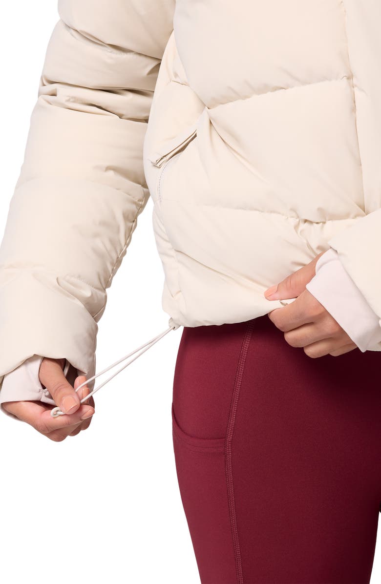 Columbia Amaze Puff Hooded Jacket, Alternate, color, Dark Stone