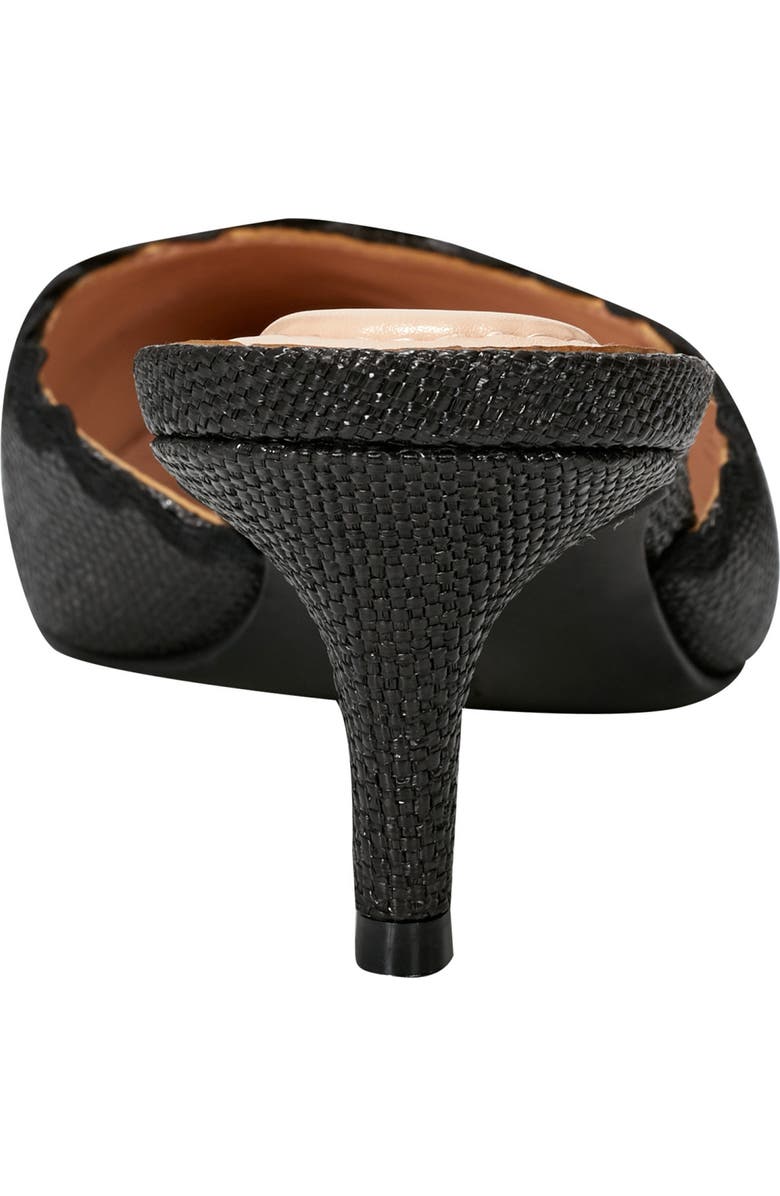 Bandolino My My Scalloped Kitten Heel Pump, Alternate, color, Black