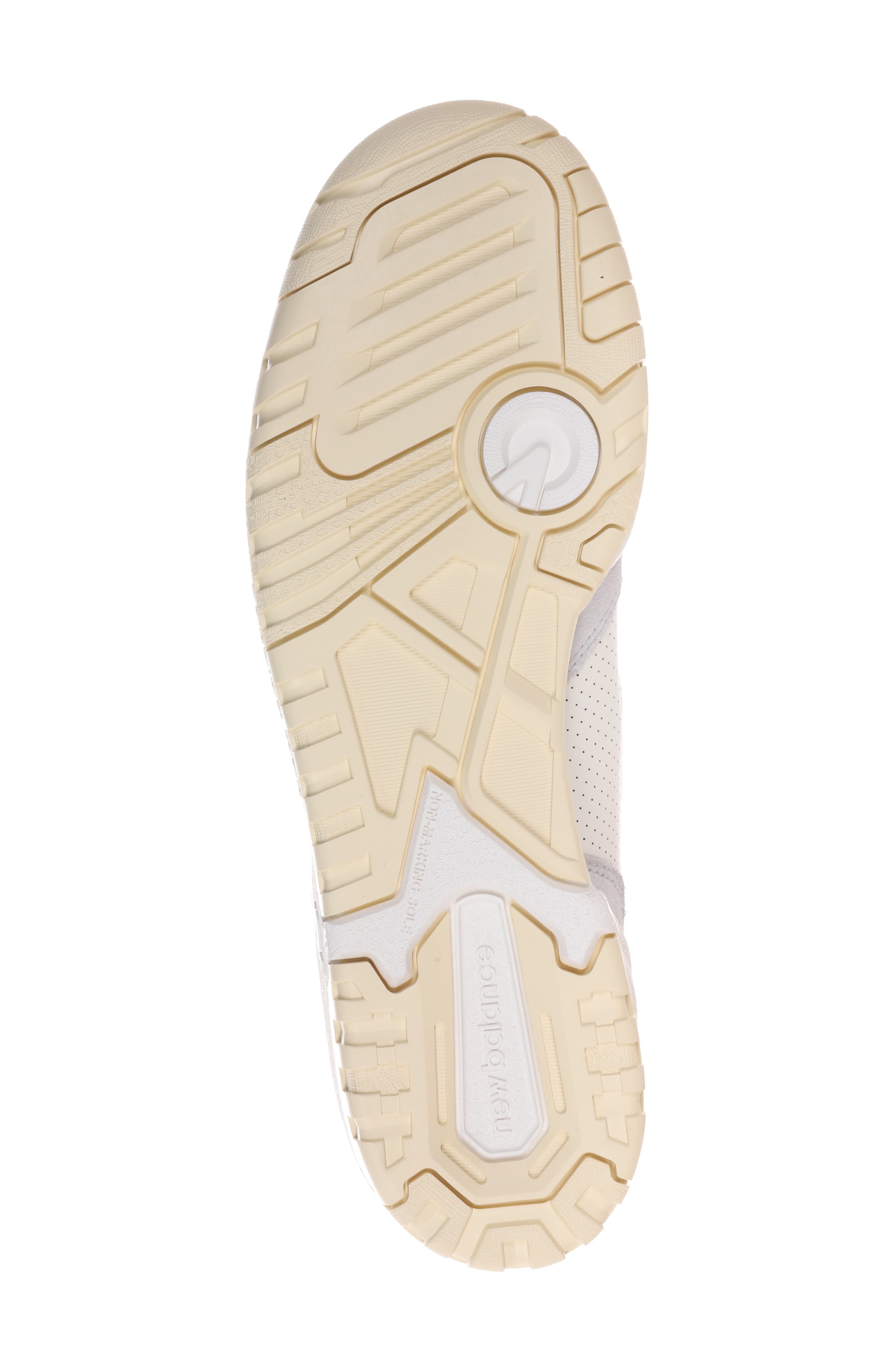 New Balance 550 Basketball Sneaker, Alternate, color, Sea Salt/ Ginger Lemon