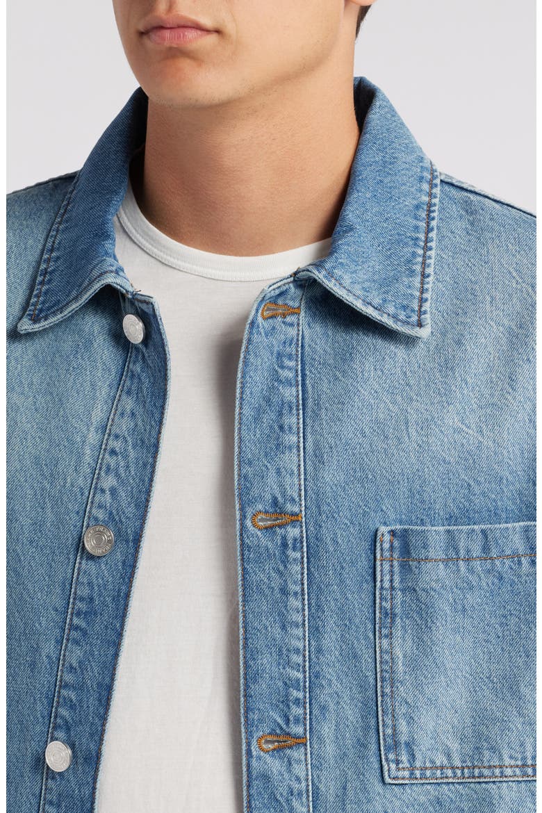 Denim Shirt Jacket, Alternate, color, FREQUENCY