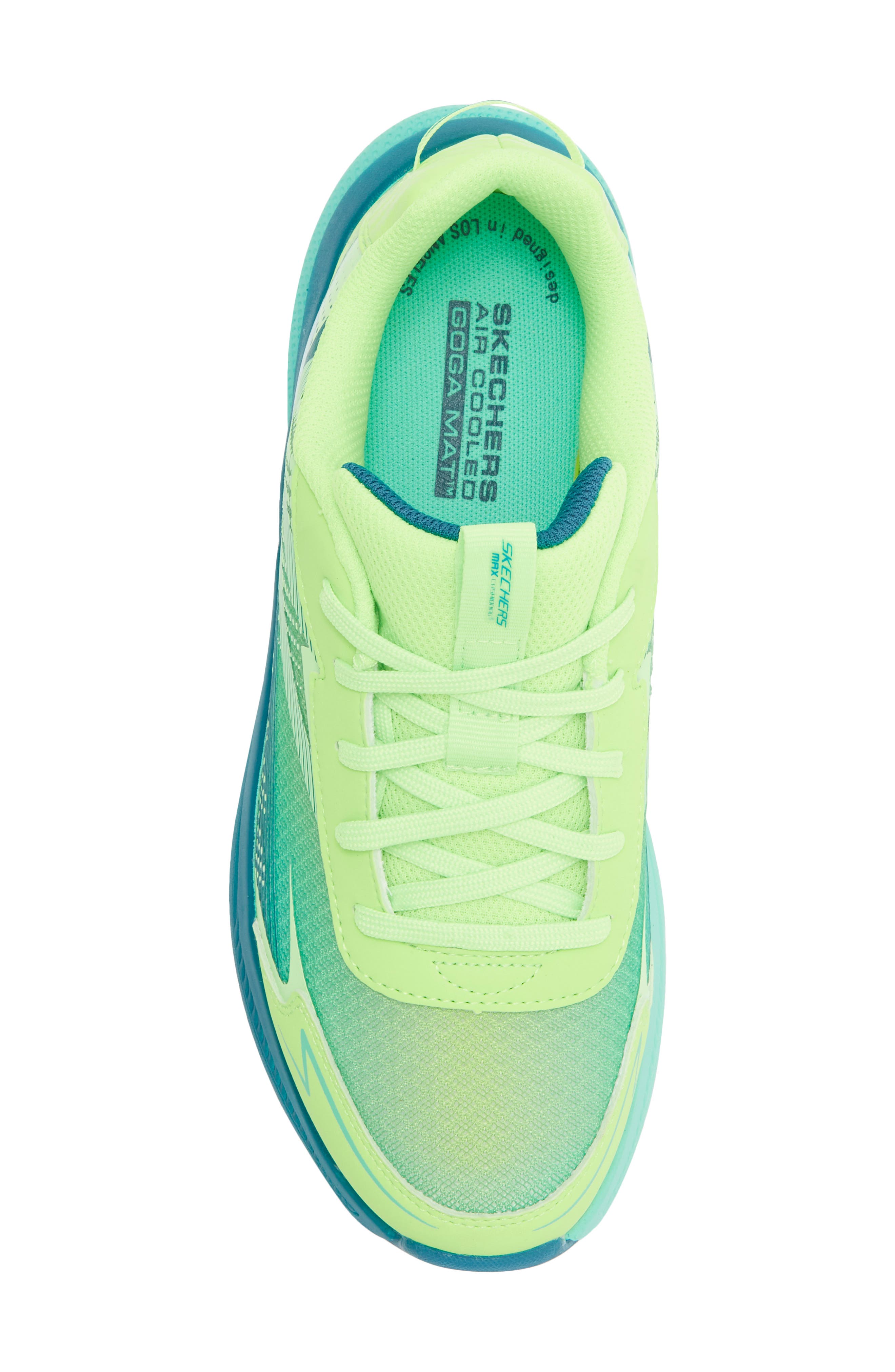 SKECHERS Kids' Max Cushioning Ascender Sneaker, Alternate, color, Lime