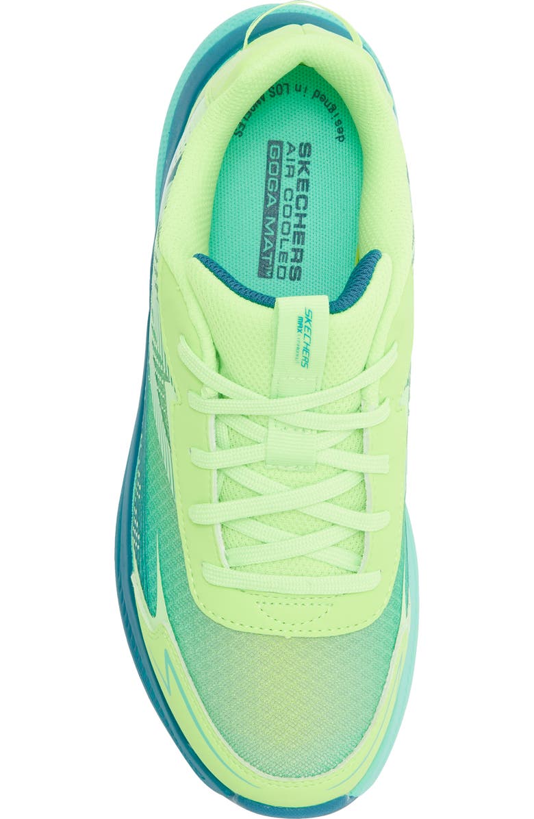 SKECHERS Kids' Max Cushioning Ascender Sneaker, Alternate, color, Lime