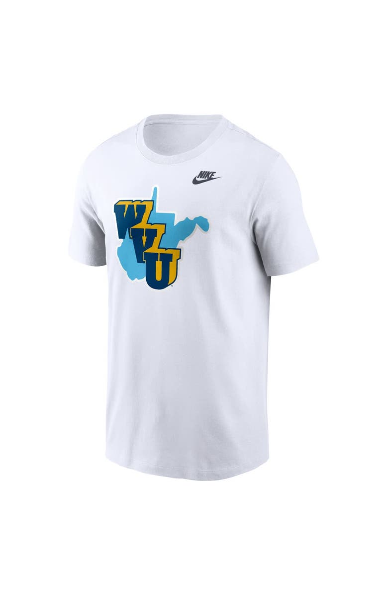 Nike Men's Nike White West Virginia Mountaineers 1965 Throwback T-Shirt, Alternate, color, White