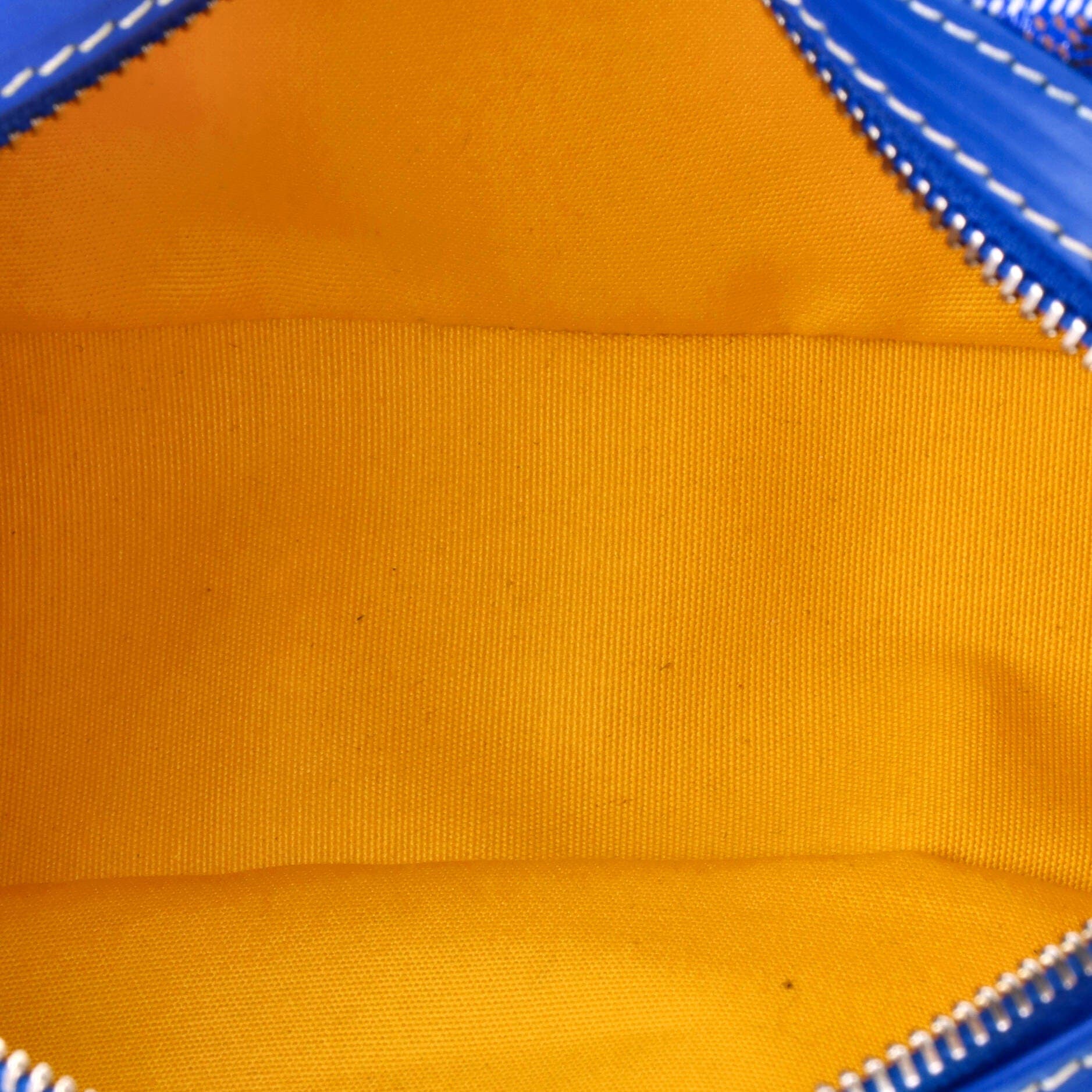 Cap Vert Bag Coated Canvas, Alternate, color, Blue