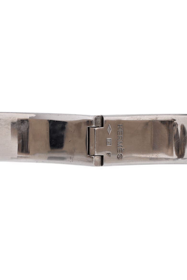 Clic H Bracelet Enamel Narrow, Alternate, color, Blue