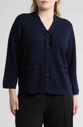 V-Neck Fringe Cardigan