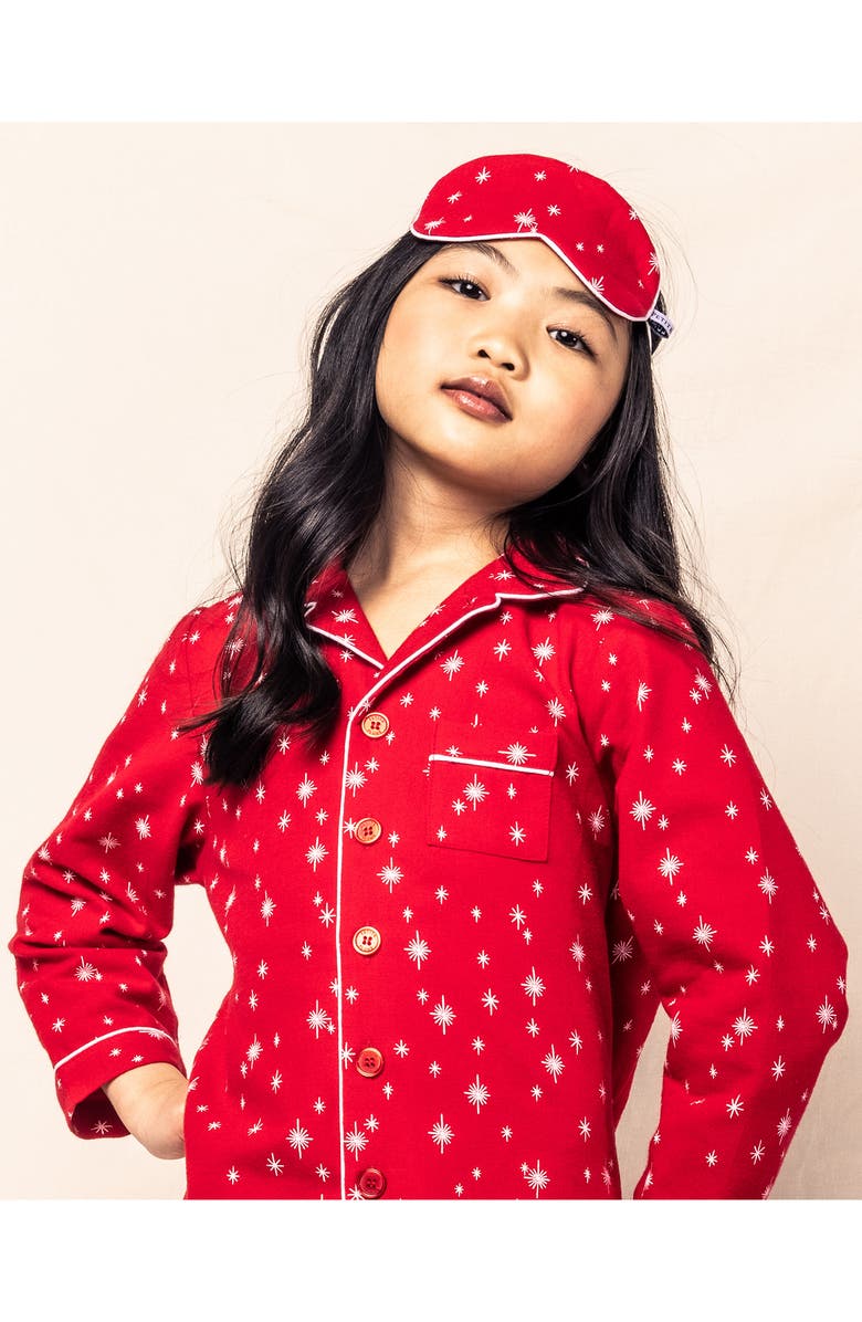 Petite Plume Starry Night Two-Piece Pajamas, Alternate, color,
