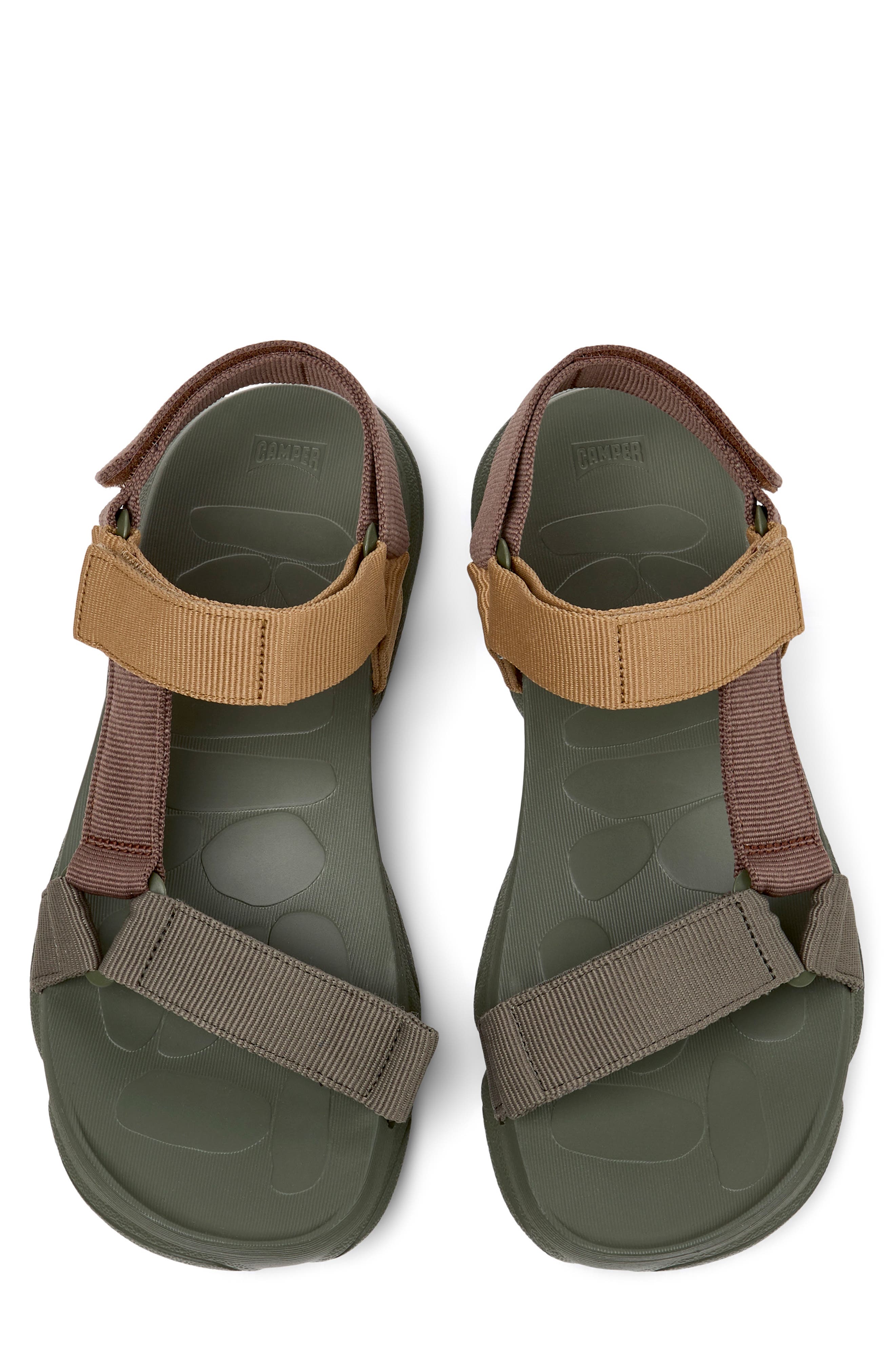 Karst Sandal, Alternate, color, MULTI - BROWN