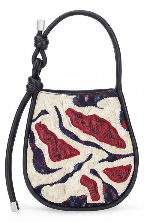 Ina Mini Potli N2 Ornate Leather Handheld Bag