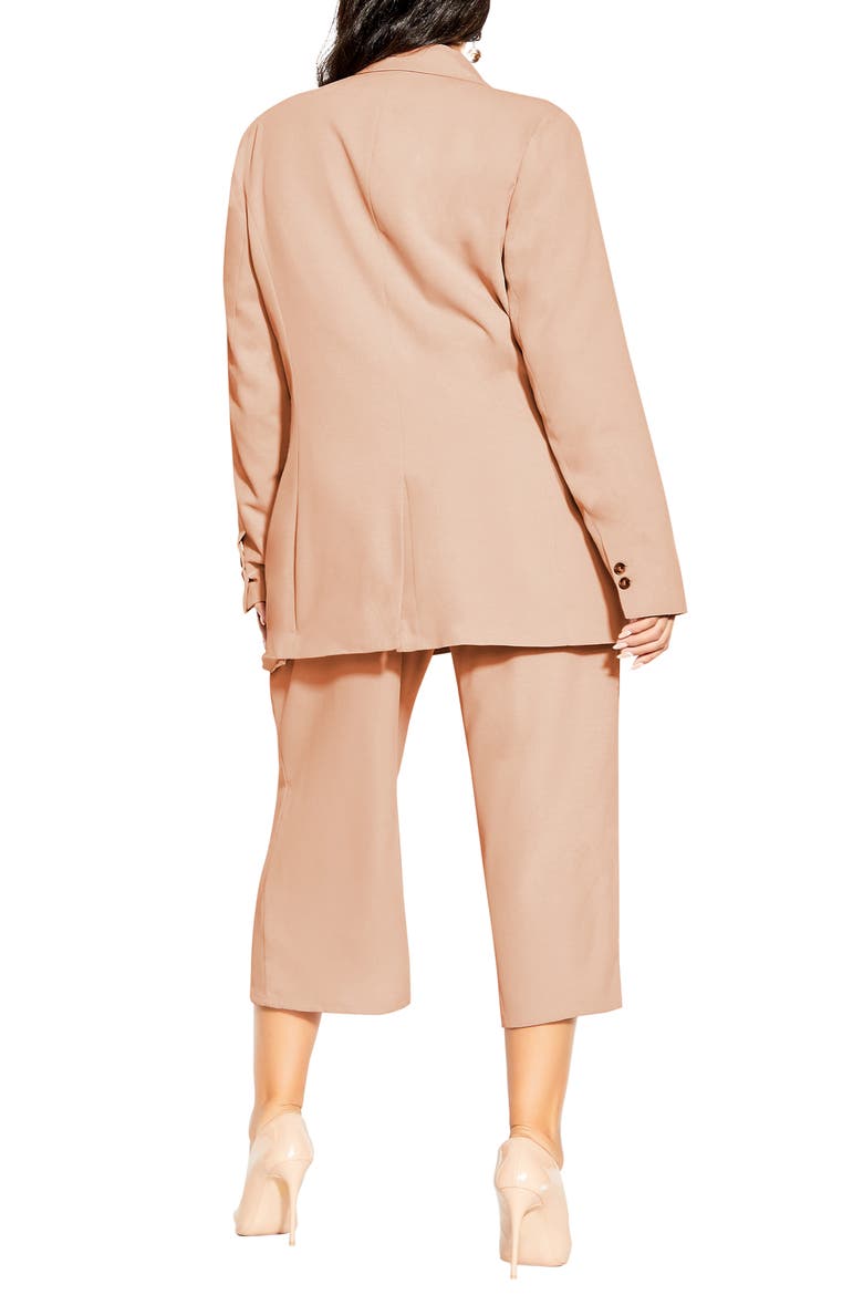 One-Button Blazer, Alternate, color, ROSE PUNCH