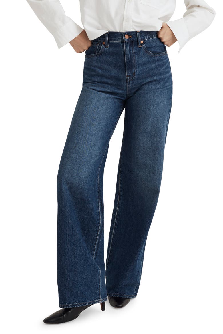 Super Wide Leg Jeans, Main, color, VIETOR WASH