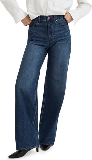 Madewell Super Wide Leg Jeans | Nordstromrack