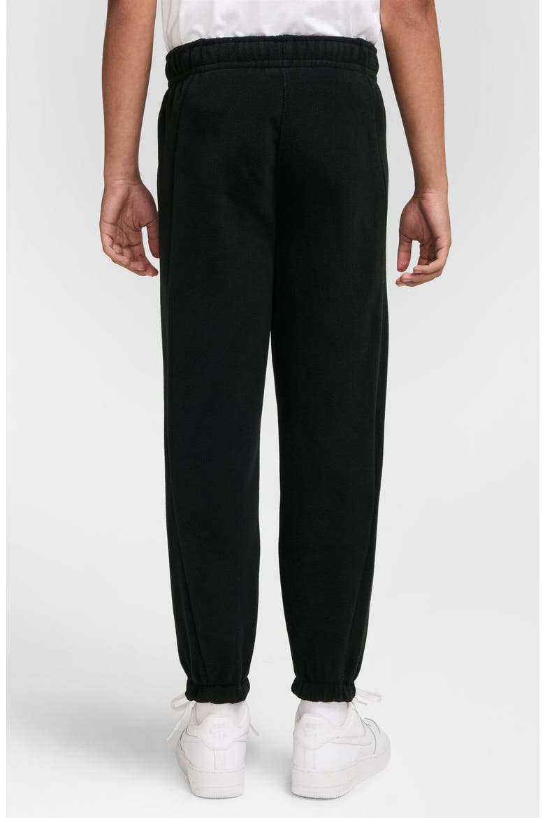 Kids' Club Therma-FIT Winter Fleece Joggers, Alternate, color, BLACK/ BLACK/ WHITE