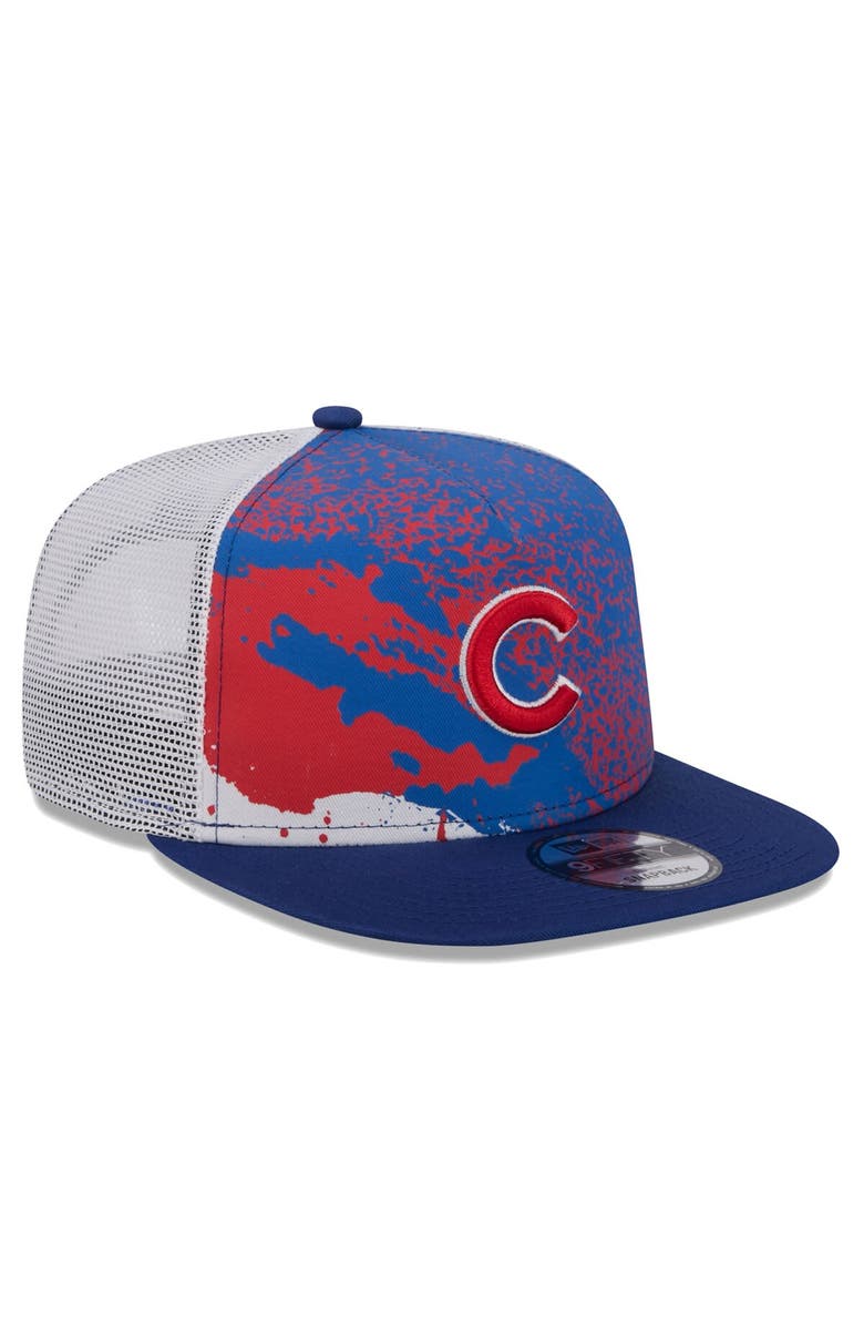 New Era Men's New Era Royal Chicago Cubs Court Sport 9FIFTY Snapback Hat, Alternate, color, Royal