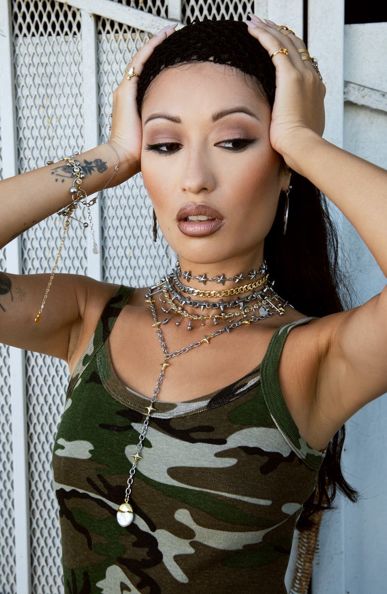 VIDAKUSH Star Power Y-Necklace, Alternate, color, Gold