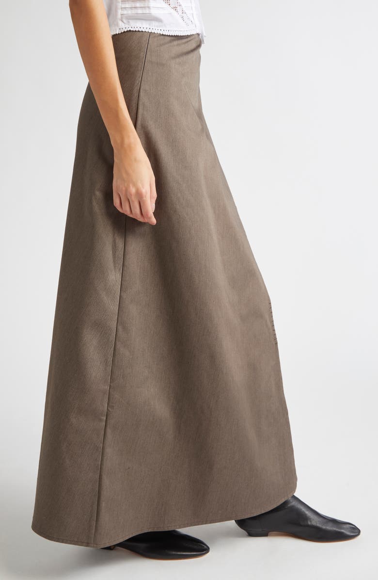 KÚR Long Wrap Skirt, Alternate, color, Grey Multi