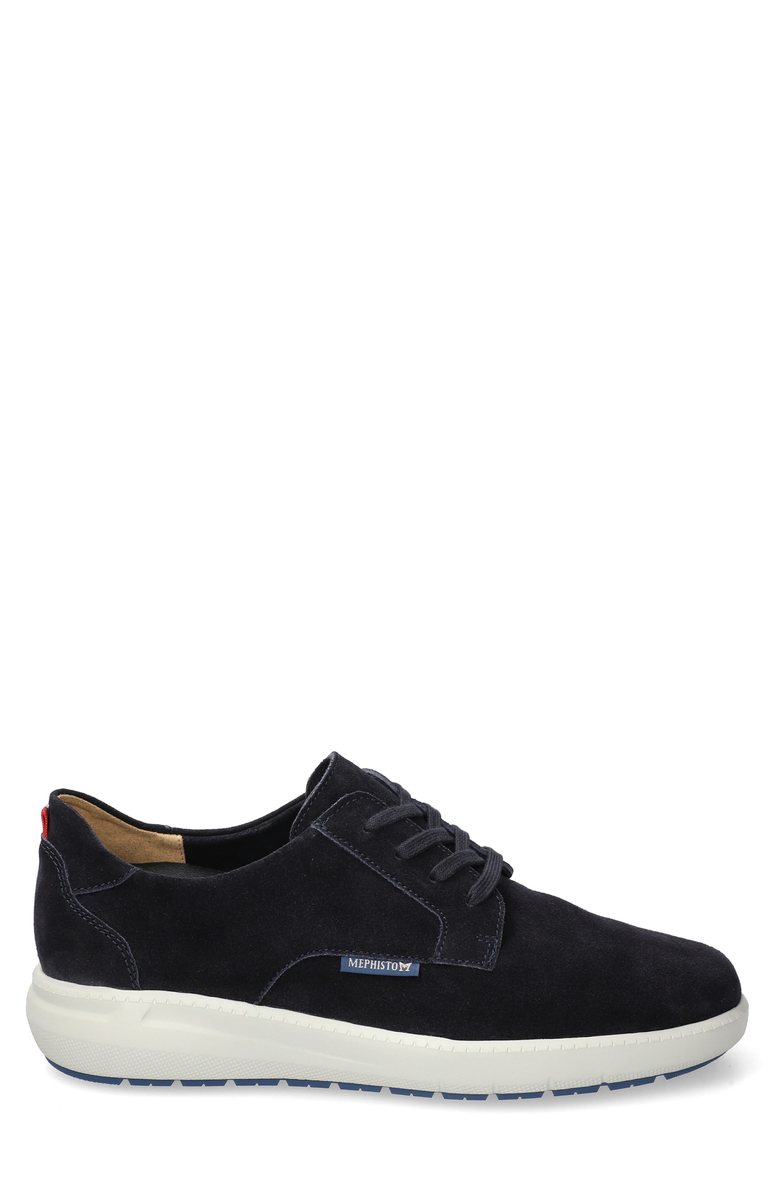 Mephisto Joris Sneaker, Alternate, color, Blue Velours