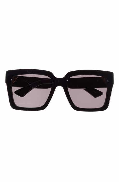 Bottega Veneta 55mm Square Sunglasses