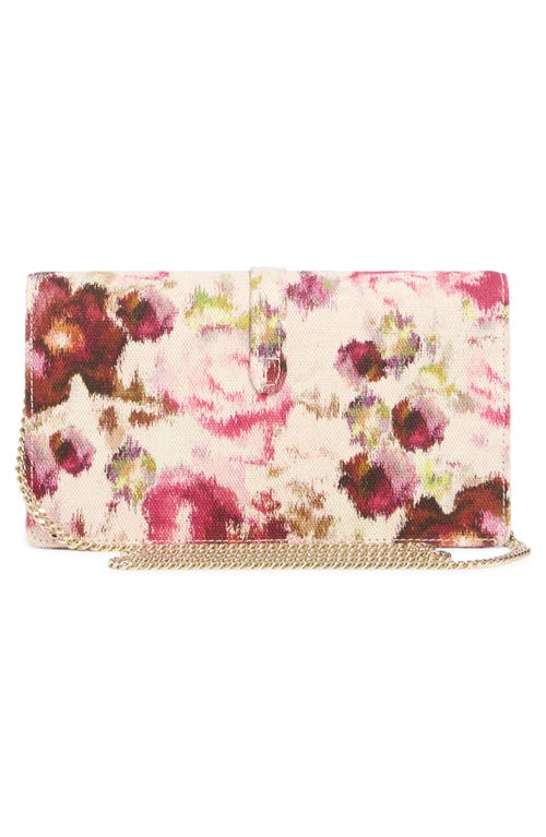 Stuart Weitzman Milan Love Letter Envelope Clutch In Multi