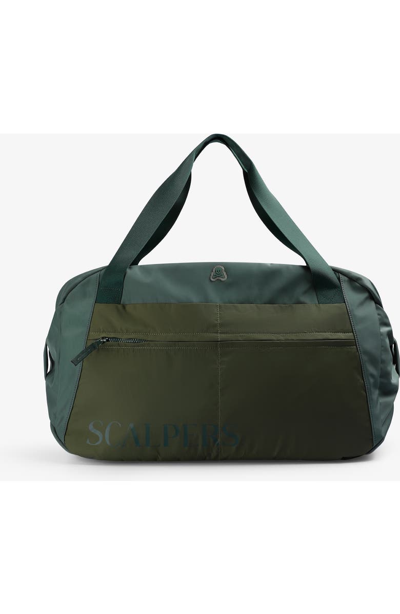 Scalpers Pierce Duffle Bag, Main, color, Khaki