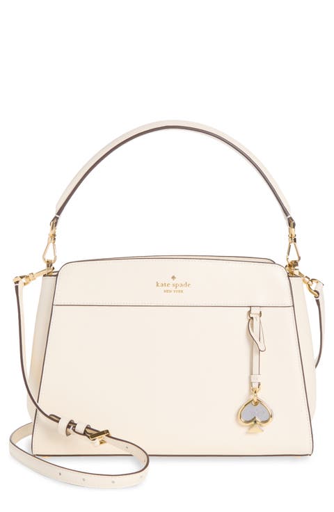 Madison Saffiano Leather Medium Satchel