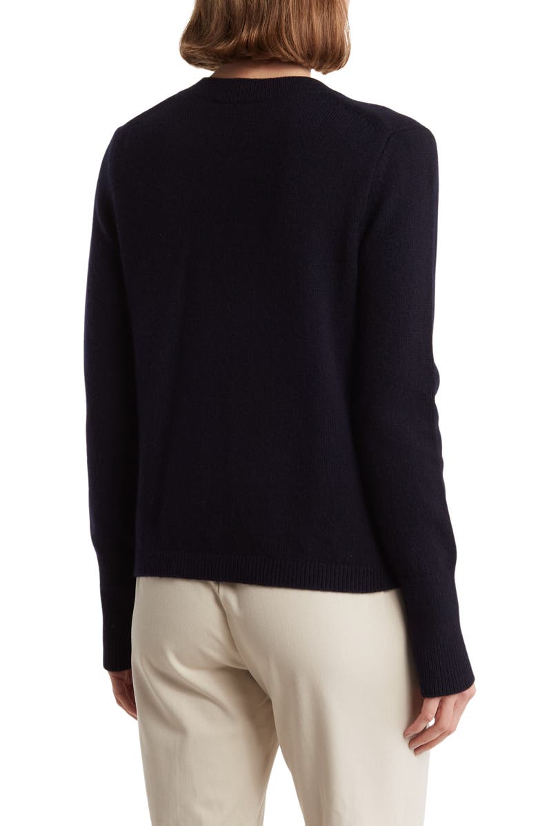Vince Crewneck Wool & Cashmere Sweater, Alternate, color, Coastal