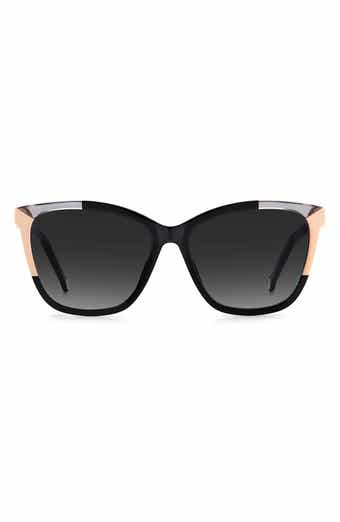 58mm Rectangular Sunglasses
