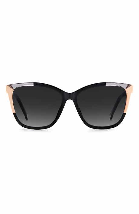 58mm Rectangular Sunglasses