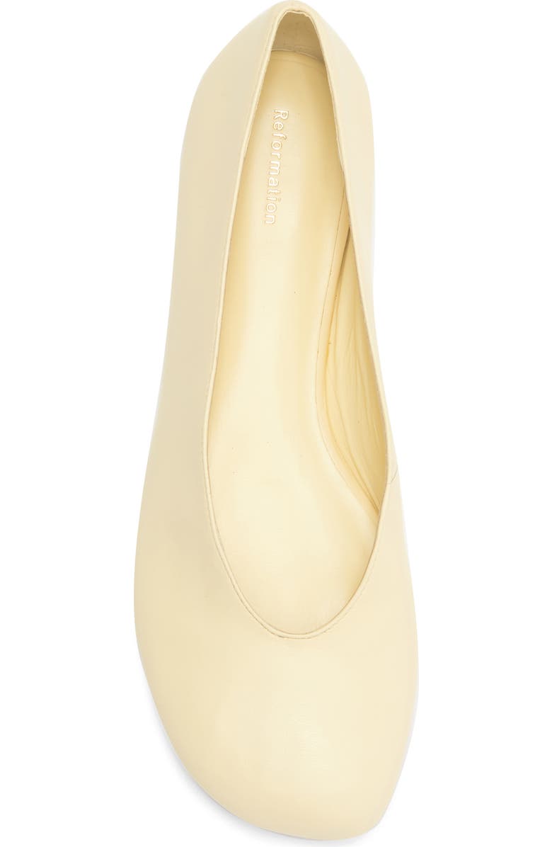 Reformation Brenna Ballet Flat, Alternate, color,
