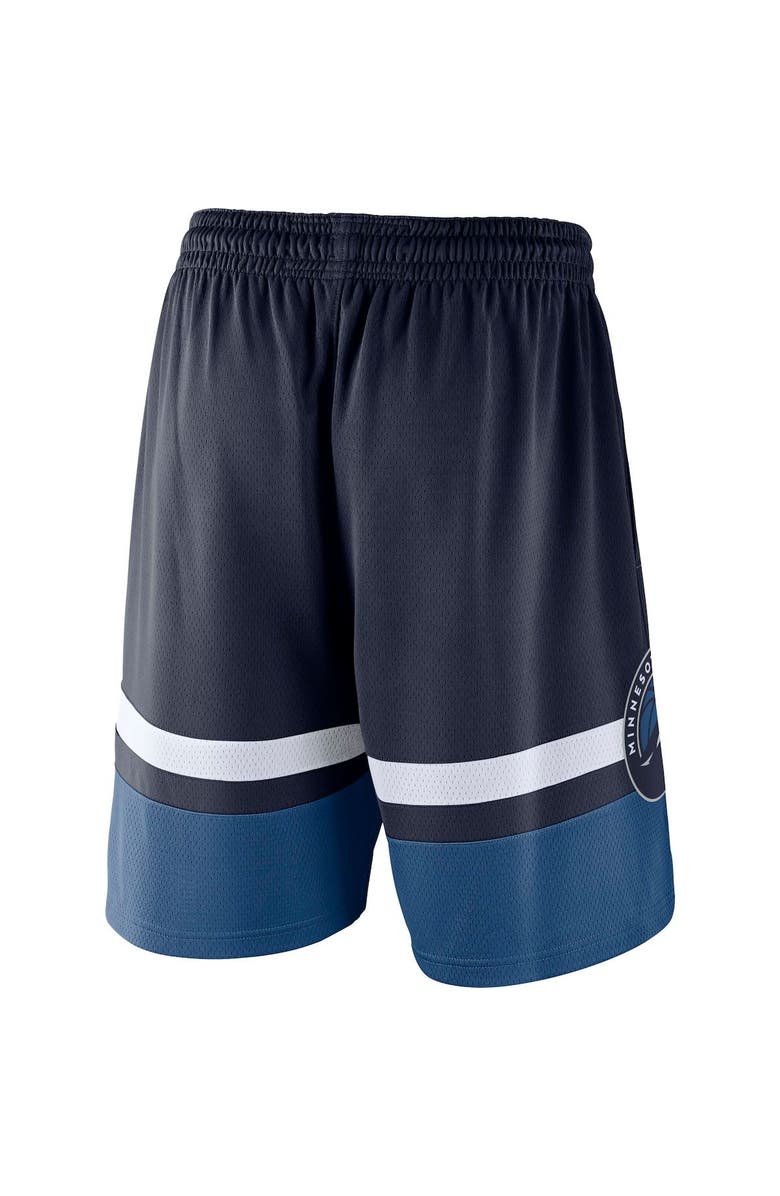 Nike Men's Nike Navy 2019/20 Minnesota Timberwolves Icon Edition Swingman Shorts, Alternate, color, 